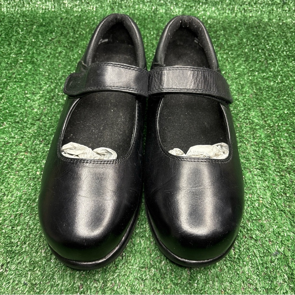 Dr Zen Beth‎ Therapeutic Comfort Shoes Hook Loop Strap Leather Women’s 10.5 Wide